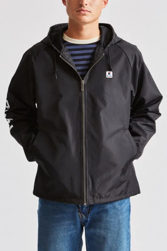 Claxton Stowell Hood Jacket - Black made by Brixton