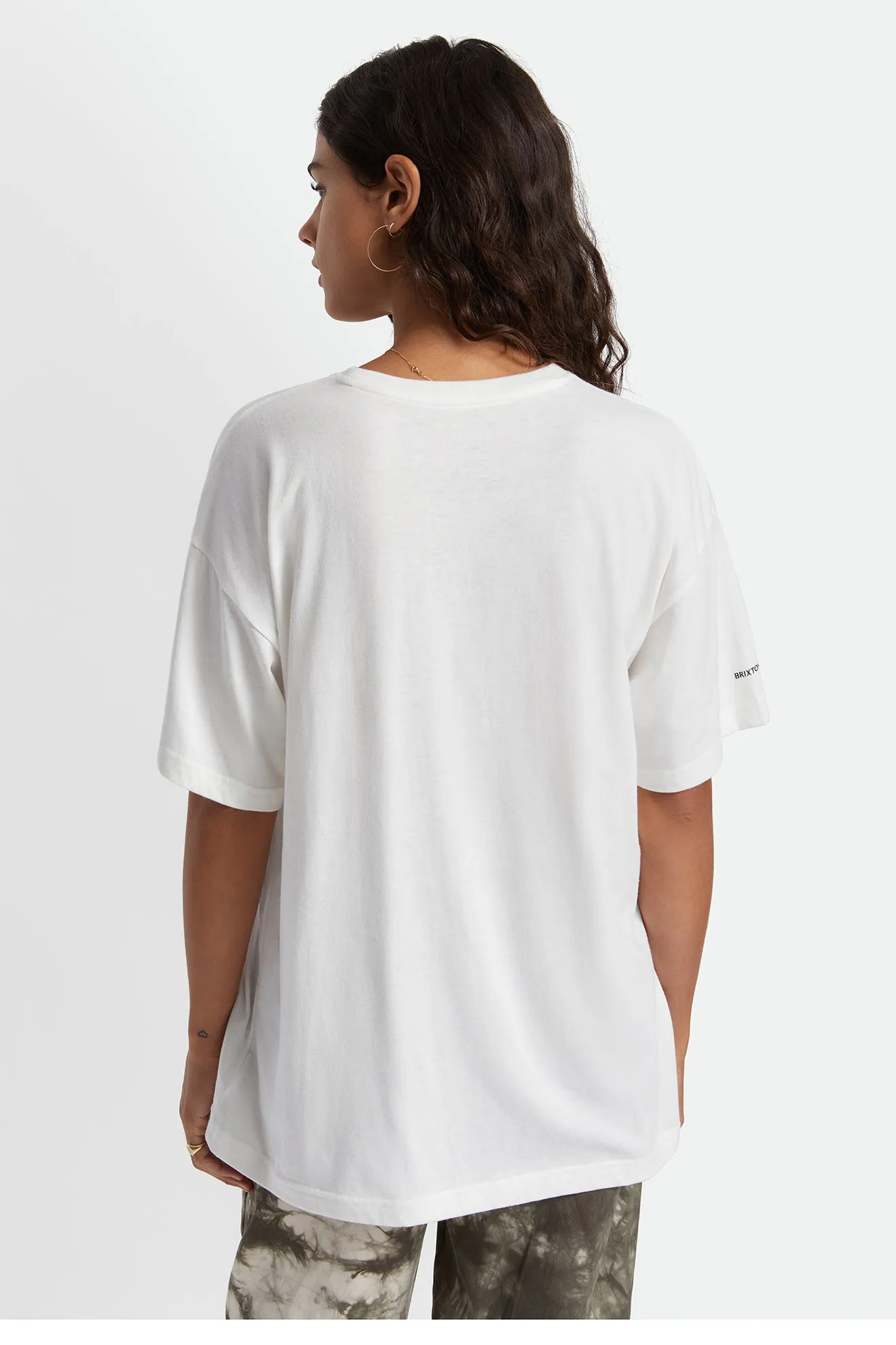 Goodtime Women's S/S Oversized Tee - Off White sold by Brixton product image thumbnail 4