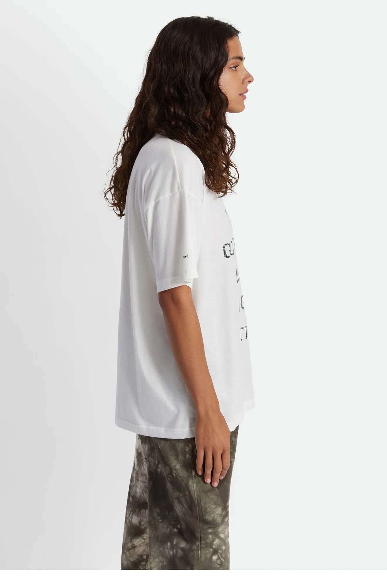 Goodtime Women's S/S Oversized Tee - Off White sold by Brixton product image thumbnail 3
