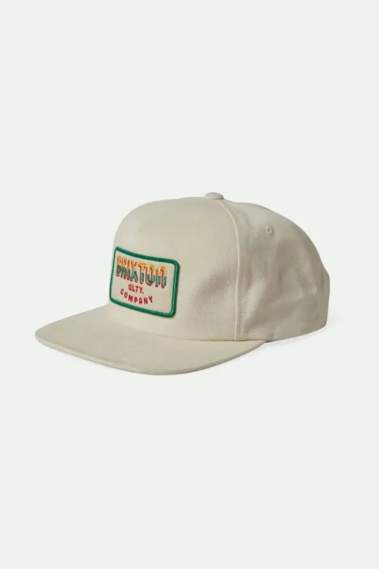 Neighbor MP Snapback - Off White Sol Wash sold by Brixton