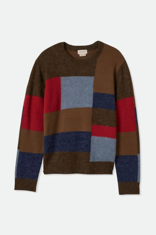 Fiona Sweater - Seal Brown sold by Brixton