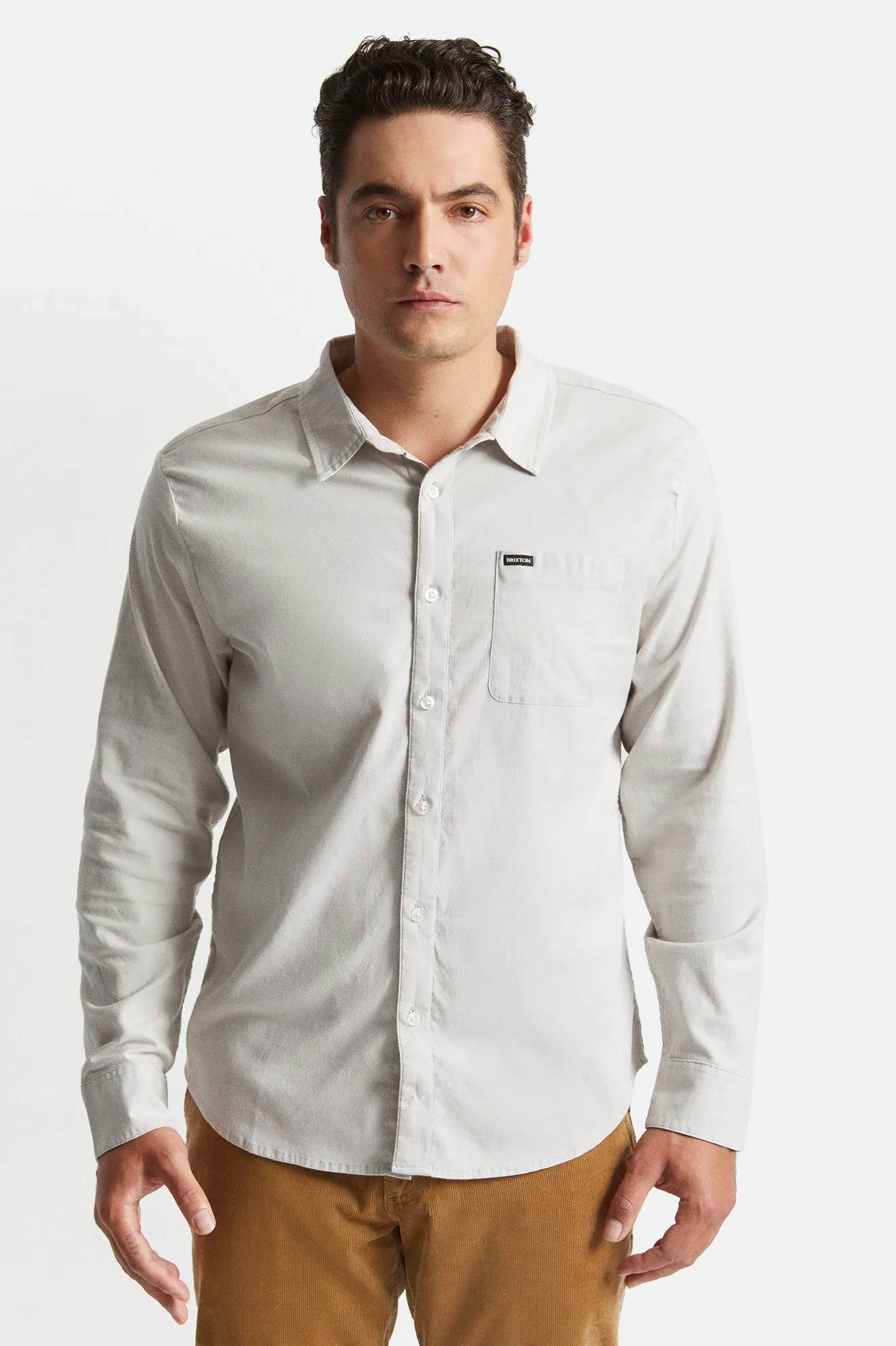 Charter Oxford L/S Woven - Vapor Sun Wash sold by Brixton product image thumbnail 5