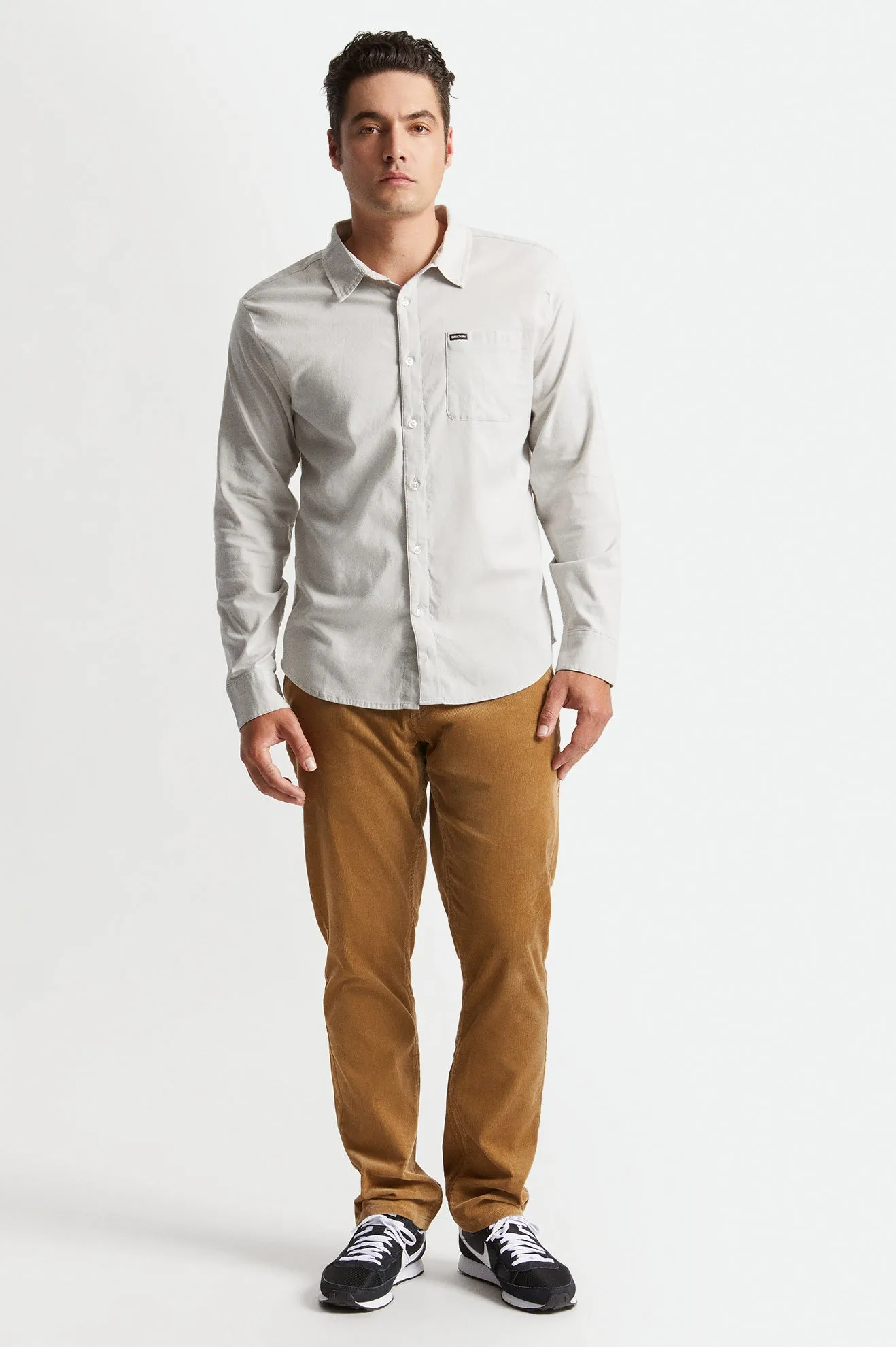 Charter Oxford L/S Woven - Vapor Sun Wash sold by Brixton product image thumbnail 2