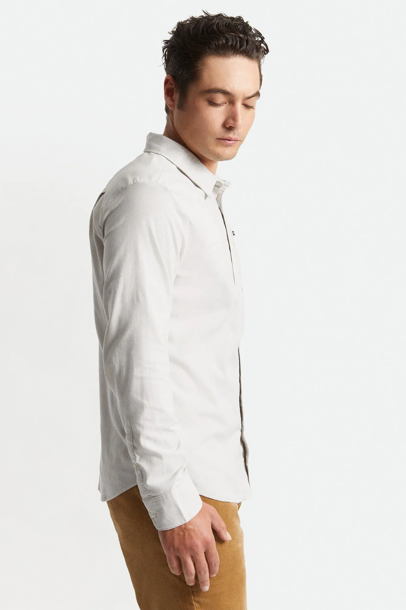 Charter Oxford L/S Woven - Vapor Sun Wash sold by Brixton product image thumbnail 3
