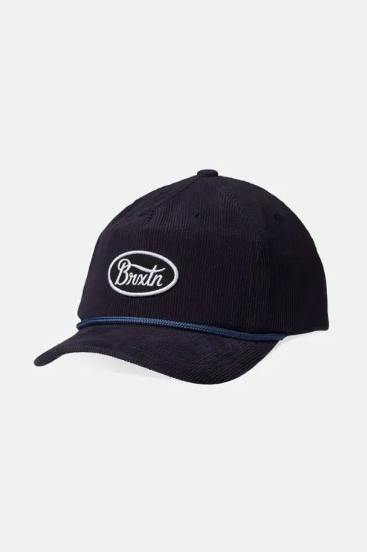 Parsons Netplus MP Snapback - Ombre Blue made by Brixton