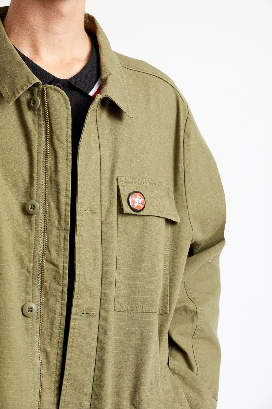 Strummer Jacket - Army Green sold by Brixton product image thumbnail 5