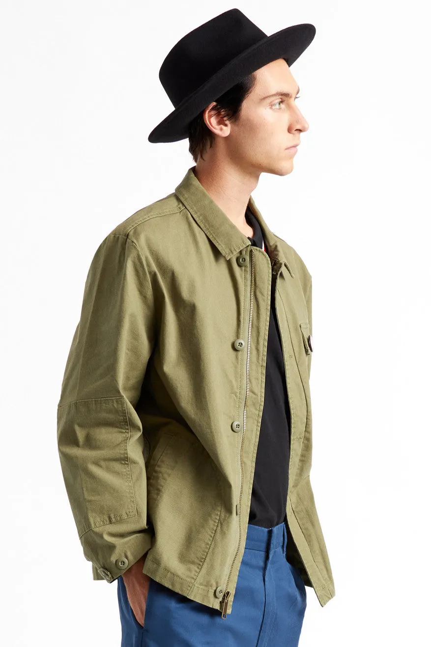 Strummer Jacket - Army Green sold by Brixton product image thumbnail 3
