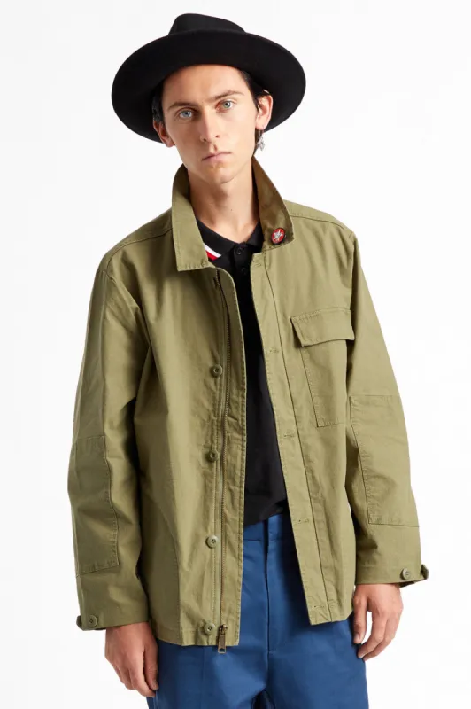 Strummer Jacket - Army Green sold by Brixton