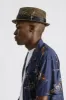 Stout Straw Pork Pie - Brown/Black sold by Brixton