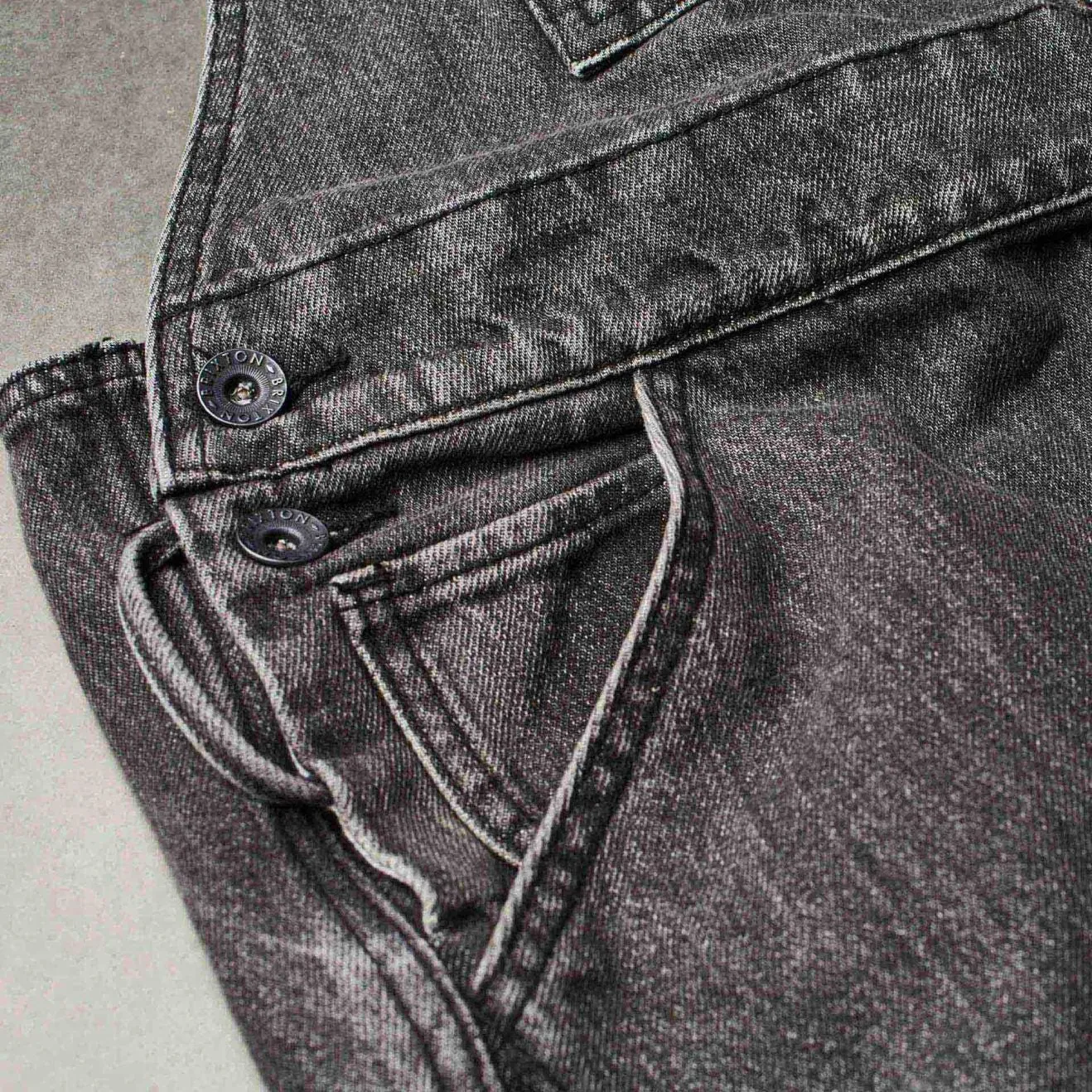 Union Overall - Worn Black sold by Brixton product image thumbnail 3