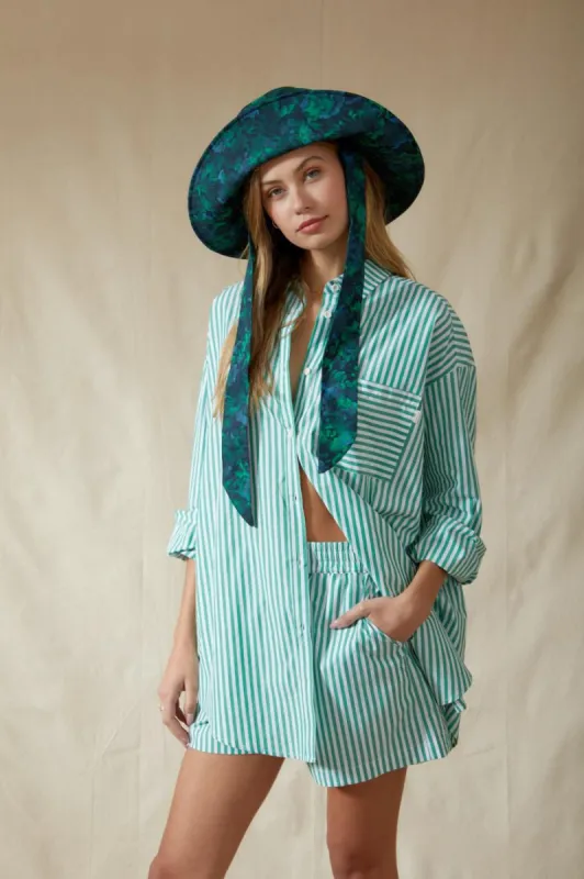 Jasper Packable Bucket Hat - Black sold by Brixton