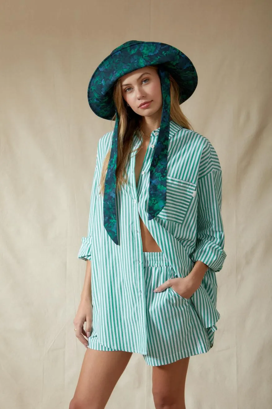 Jasper Packable Bucket Hat - Black sold by Brixton