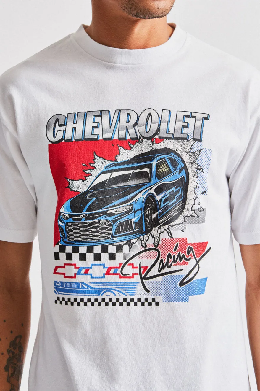 Super Sport S/S Standard Tee - El Camino White sold by Brixton product image thumbnail 3