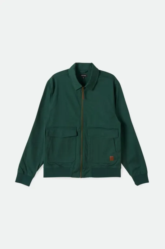 Dillinger Station Jacket - Pine Needle made by Brixton