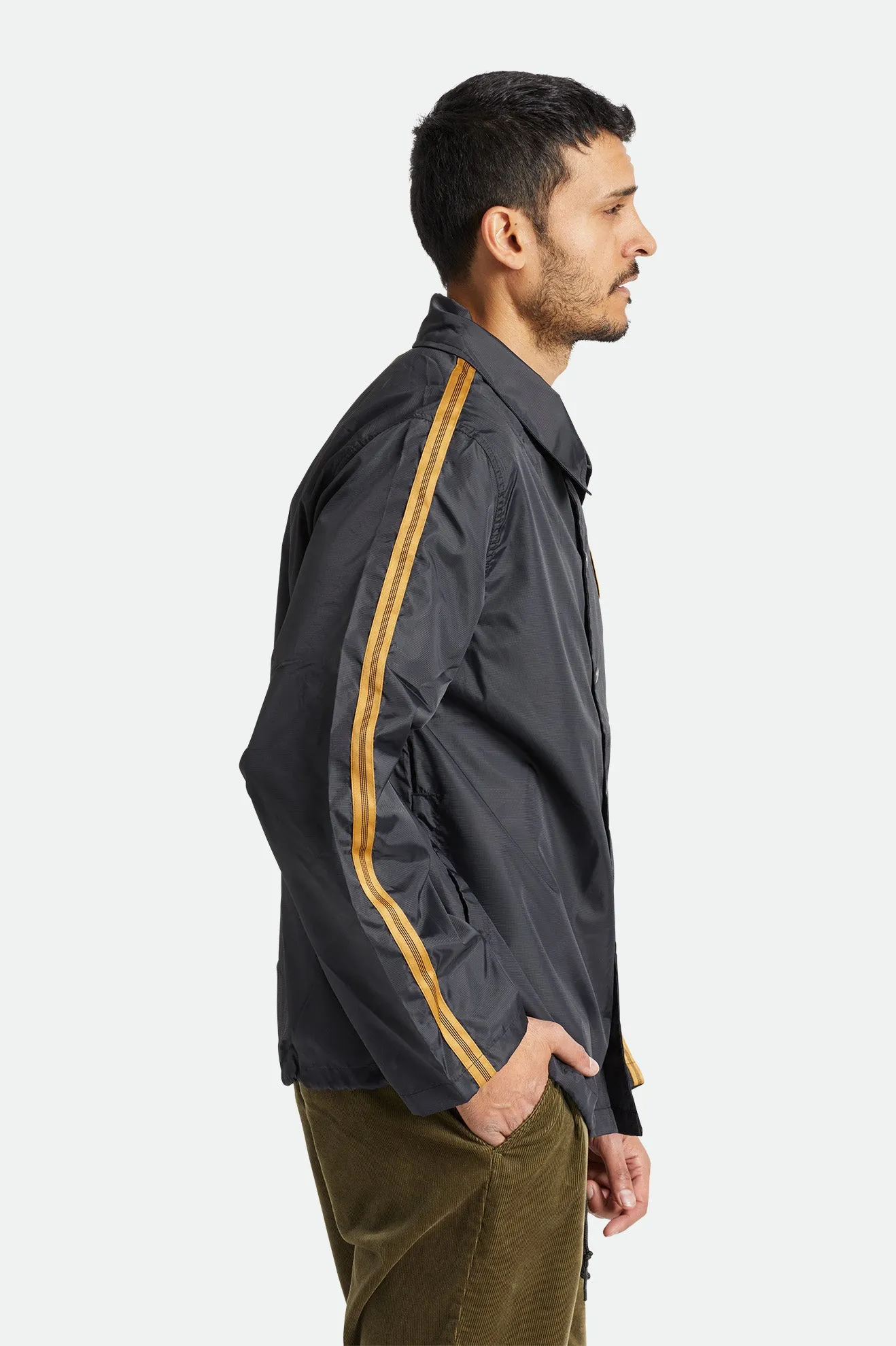 Crest Coaches Jacket - Black sold by Brixton product image thumbnail 5