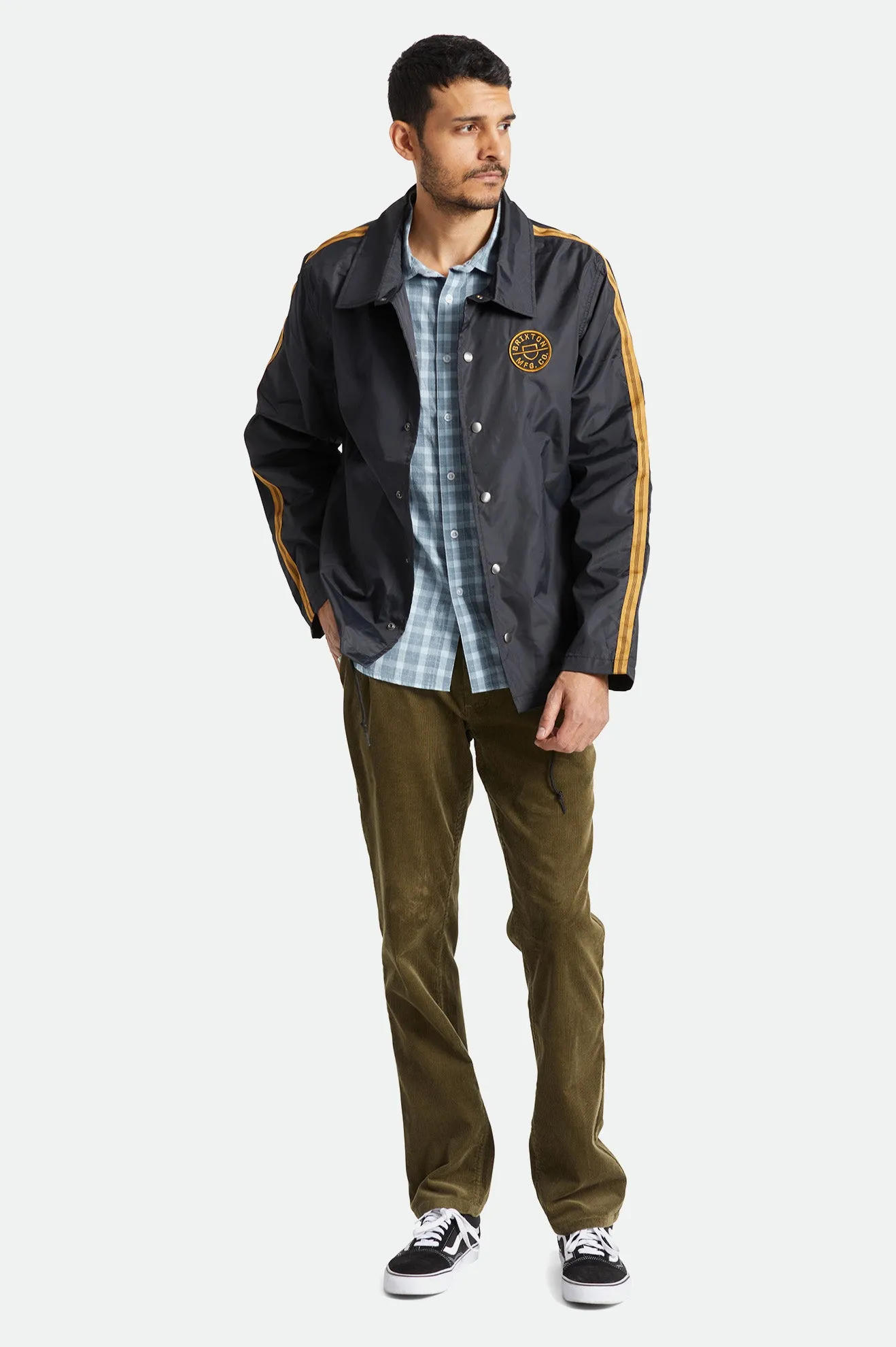 Crest Coaches Jacket - Black sold by Brixton product image thumbnail 4