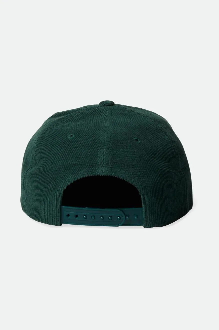 Belford Netplus MP Snapback - Pine Needle sold by Brixton product image thumbnail 2
