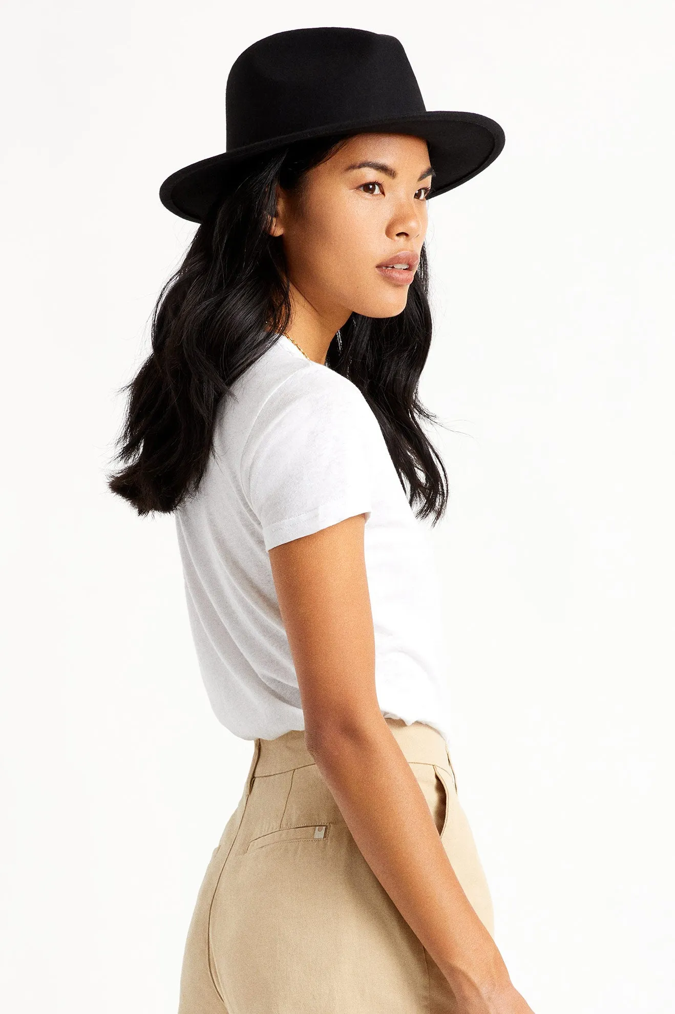Messer Basic Fedora - Black sold by Brixton product image thumbnail 4