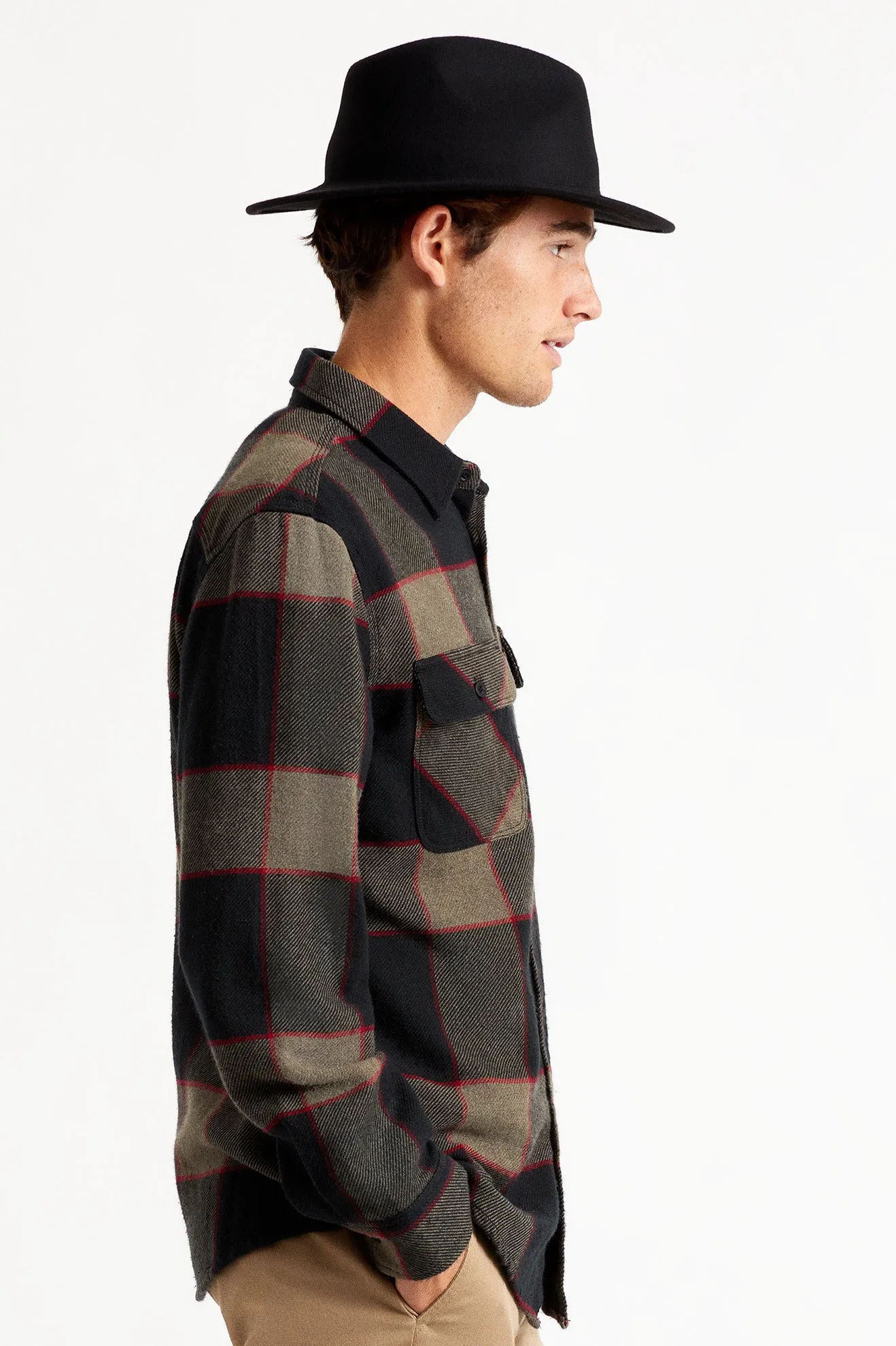 Messer Basic Fedora - Black sold by Brixton product image thumbnail 3