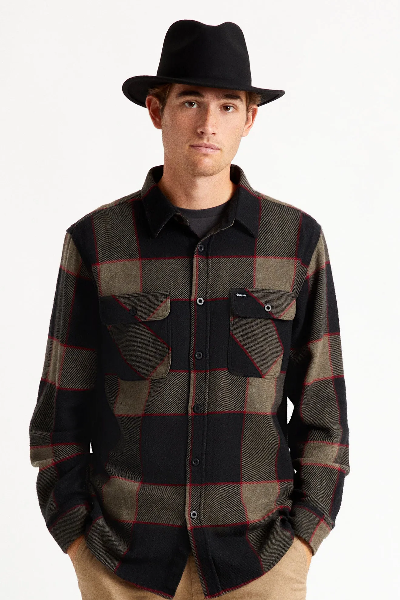 Messer Basic Fedora - Black sold by Brixton