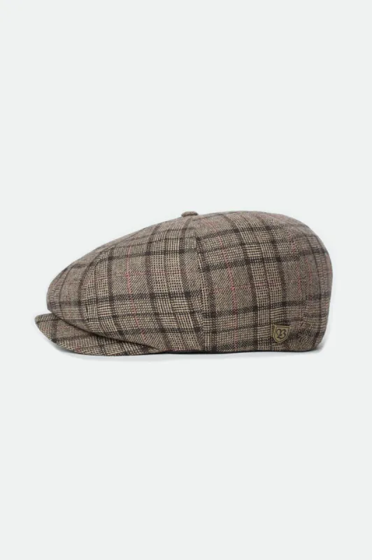 Brood Lightweight Snap Cap - Dark Brown sold by Brixton