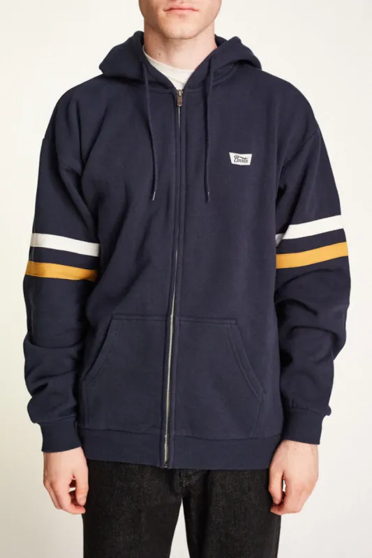 Stith Zip - Navy sold by Brixton
