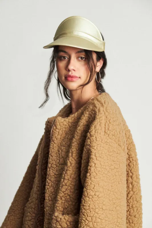 Monroe Visor - Gold sold by Brixton