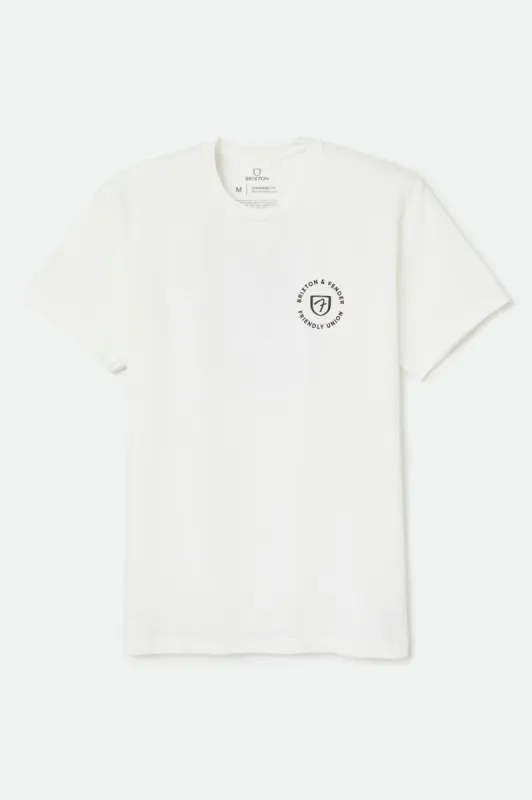 Fender Highway S/S Standard Tee - Off White sold by Brixton