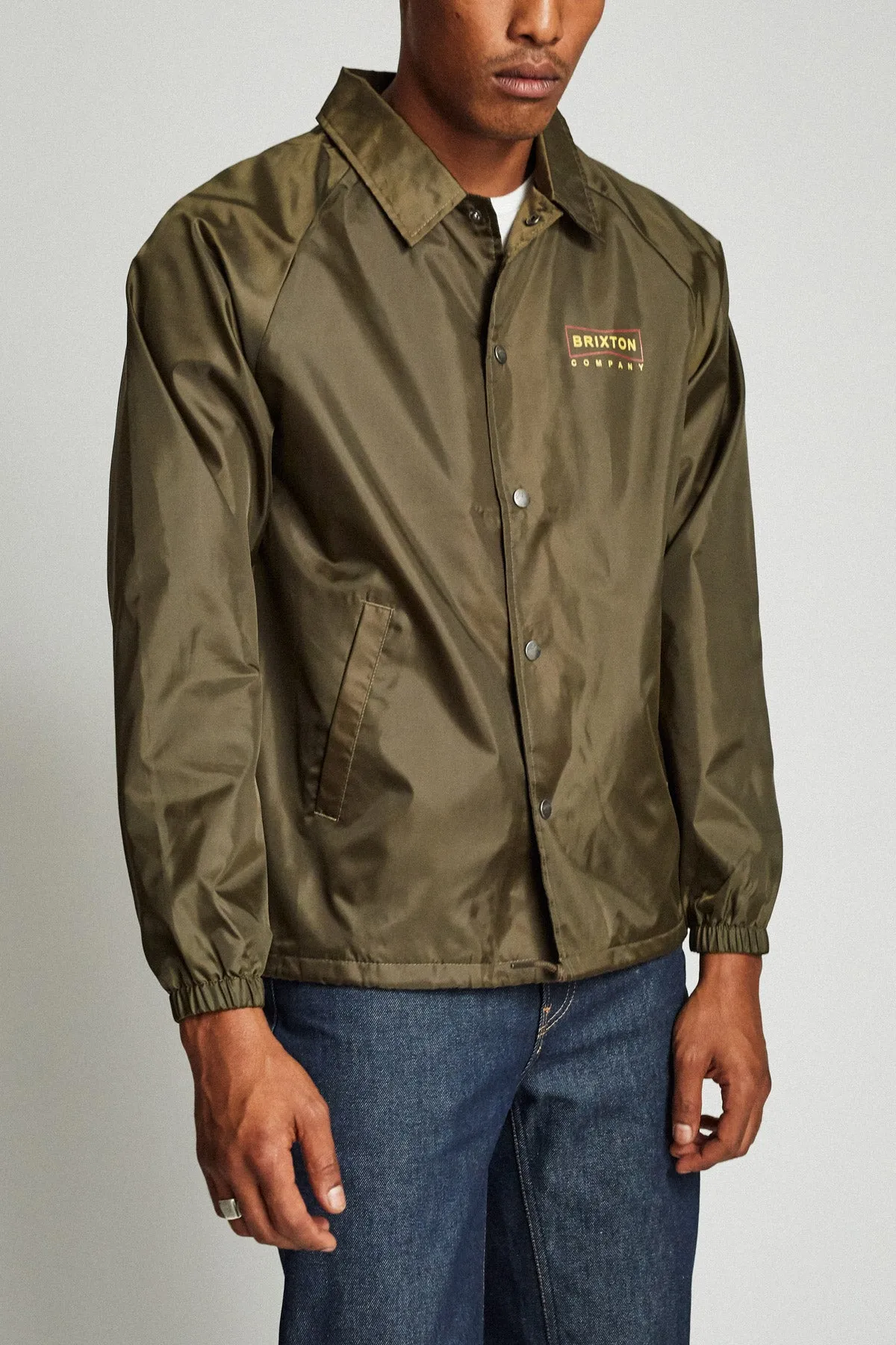 Wedge Jacket - Olive sold by Brixton product image thumbnail 4
