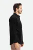 Porter L/S Waffle Corduroy - Black sold by Brixton