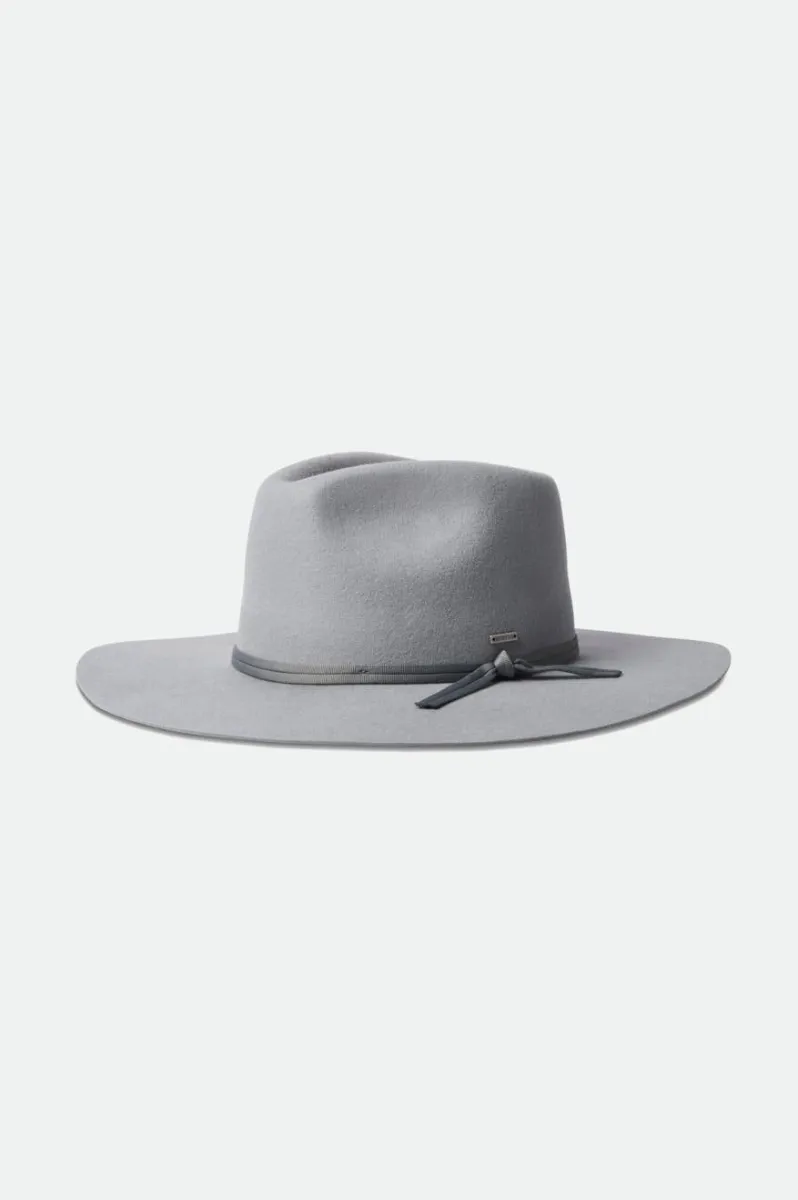 Cohen Cowboy Hat - Light Grey sold by Brixton