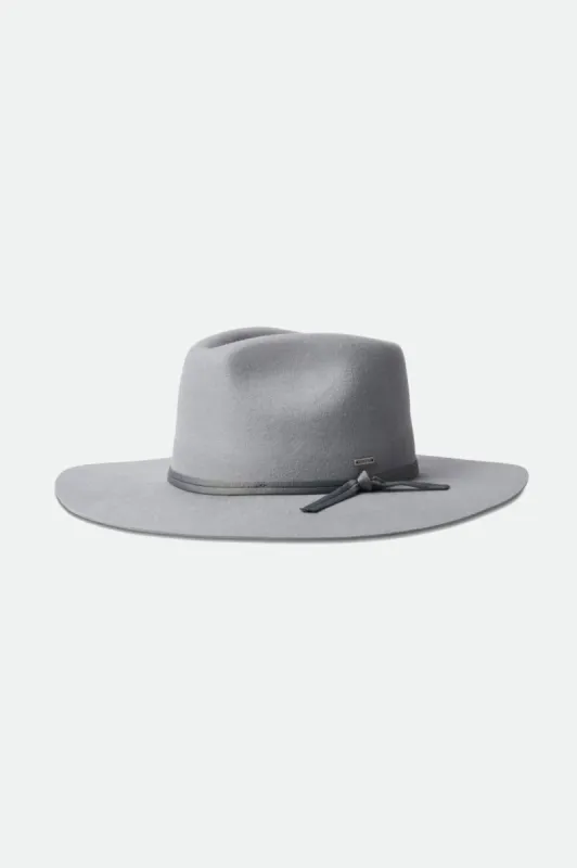 Cohen Cowboy Hat - Light Grey sold by Brixton