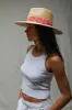 Joanna Hat - Honey/Aloha Red sold by Brixton