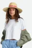 Joanna Hat - Honey/Aloha Red sold by Brixton