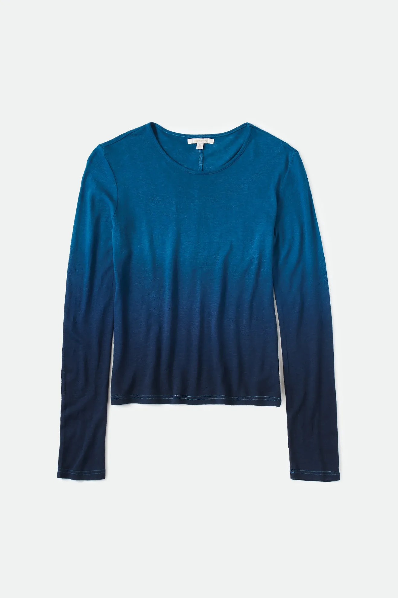 Montauk L/S Tee - Marine Blue sold by Brixton product image thumbnail 5