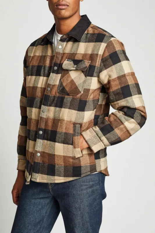 Cass Jacket - Black/Brown sold by Brixton