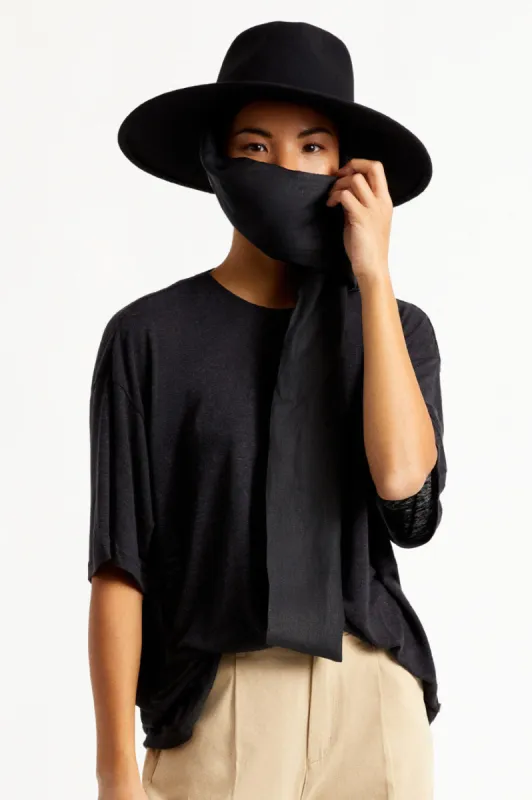 Women's 2 Way Adjustable Hat Band - Black sold by Brixton