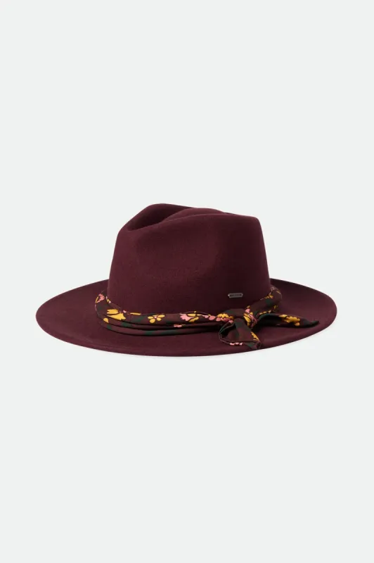 Madison Convertible Brim Rancher Hat - Rum Raisin/Rum Raisin sold by Brixton