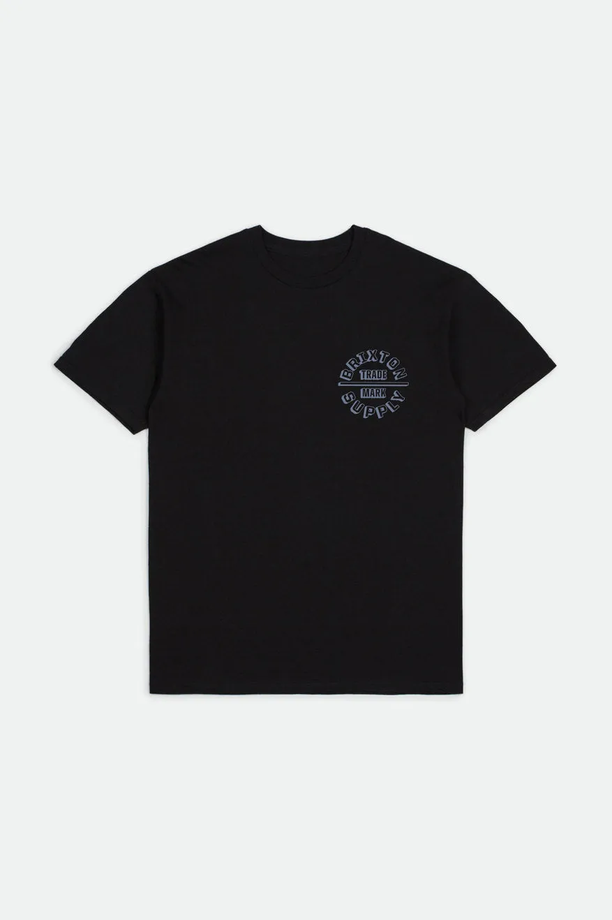 Boys Oath II S/S Standard Tee - Black sold by Brixton