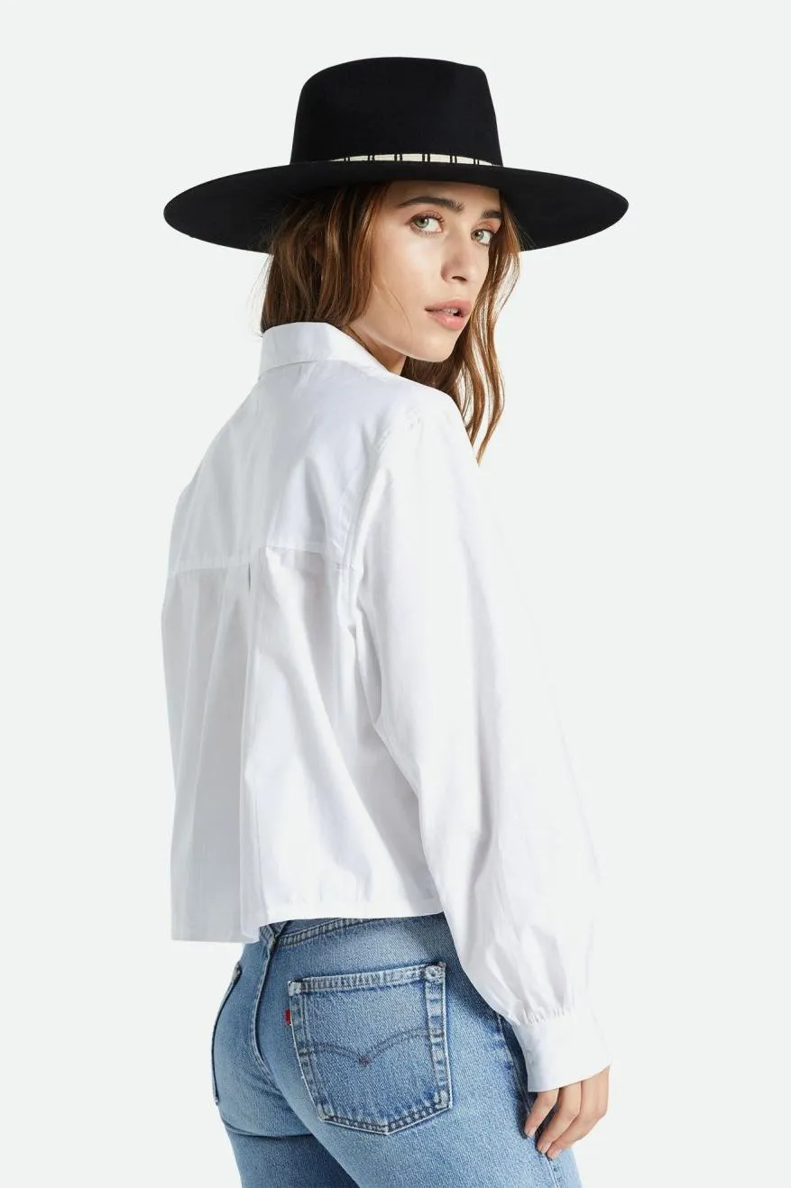 Retreat L/S Woven - White sold by Brixton product image thumbnail 5