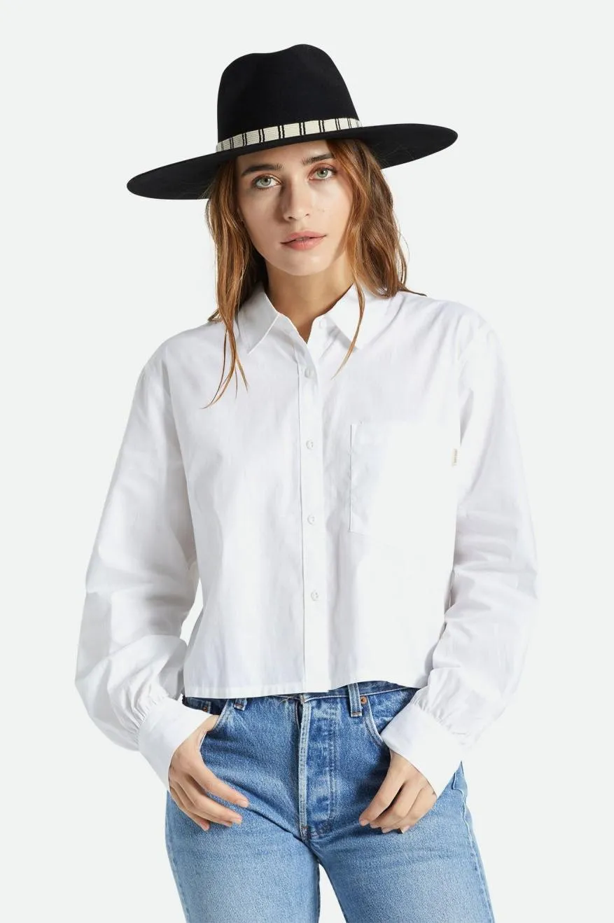 Retreat L/S Woven - White sold by Brixton product image thumbnail 3