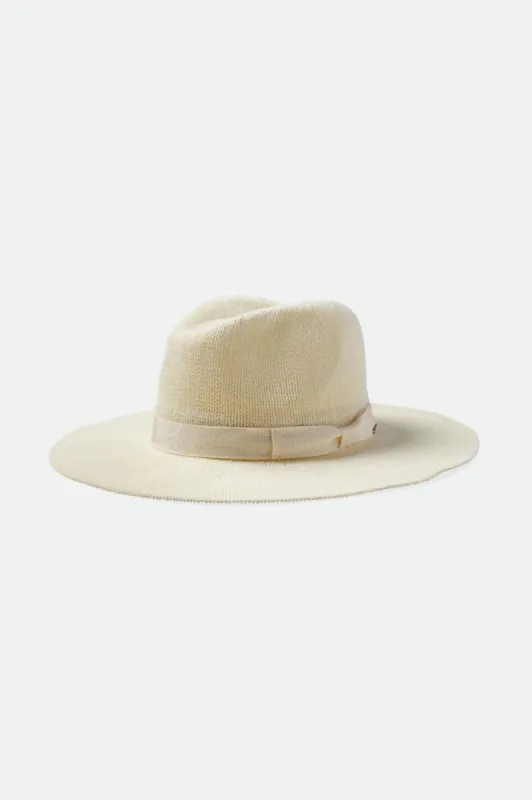 Lyons Knit Packable Hat - Natural sold by Brixton