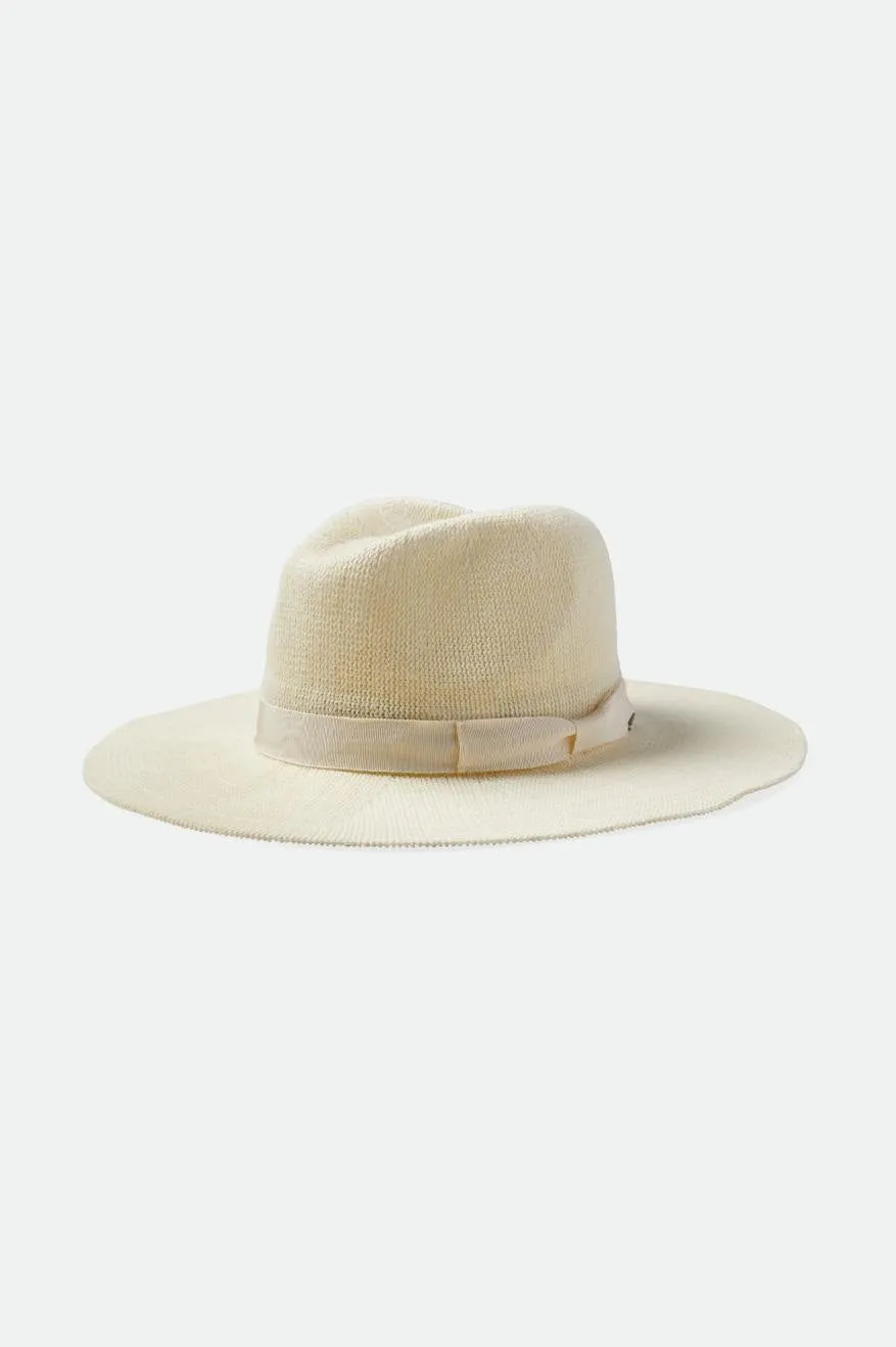 Lyons Knit Packable Hat - Natural sold by Brixton