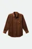 Porter L/S Waffle Corduroy - Bison sold by Brixton