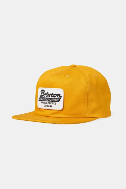 Township Netplus Snapback - Yellow sold by Brixton