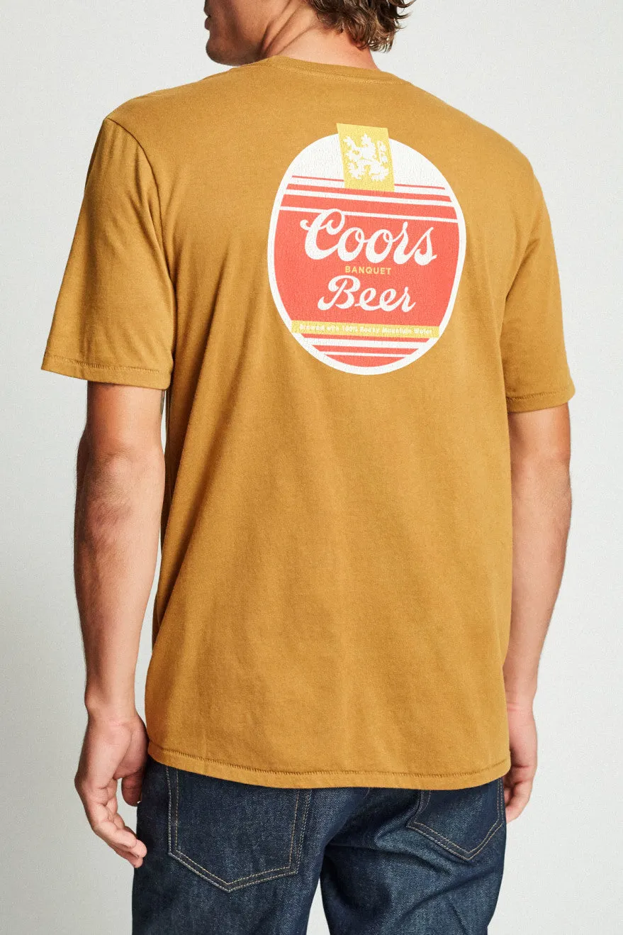 Cask II S/S Premium Tee - Washed Copper sold by Brixton product image thumbnail 3