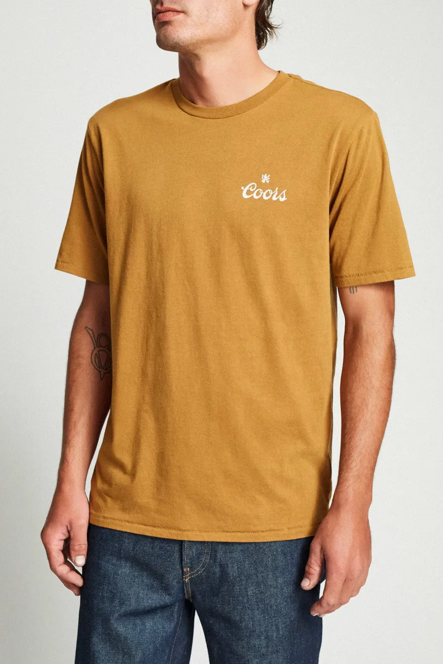 Cask II S/S Premium Tee - Washed Copper sold by Brixton