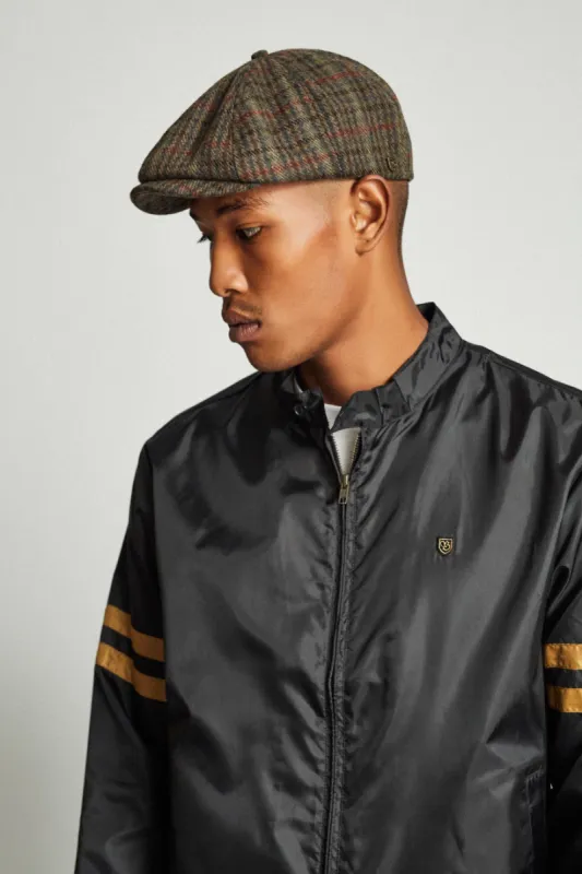 Brood Snap Cap - Moss/Navy sold by Brixton