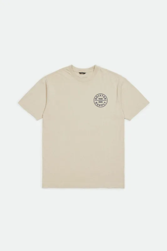 Oath S/S Standard Tee - Vanilla sold by Brixton