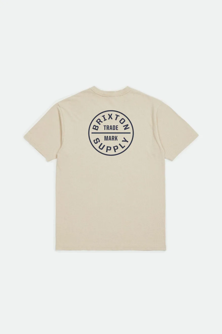 Oath S/S Standard Tee - Vanilla sold by Brixton product image thumbnail 2